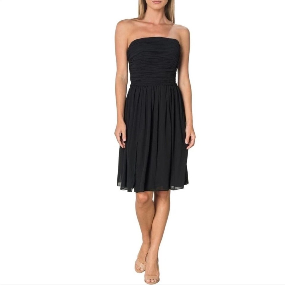 BNWT Dress the Population Black Strapless Dress Size Medium